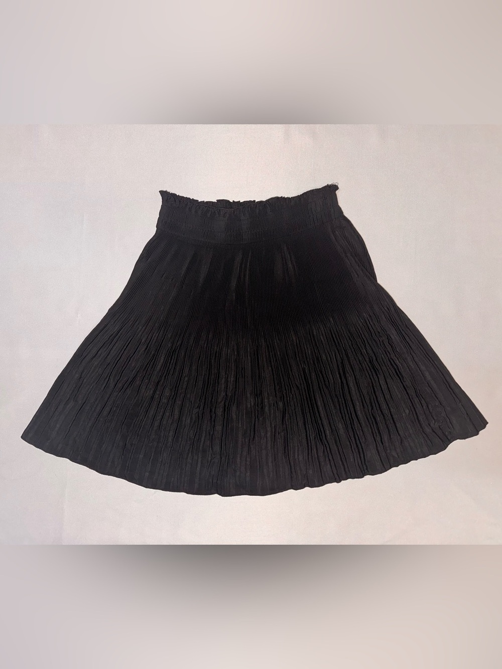 H&M Women’s Black Pleated Mini Skirt